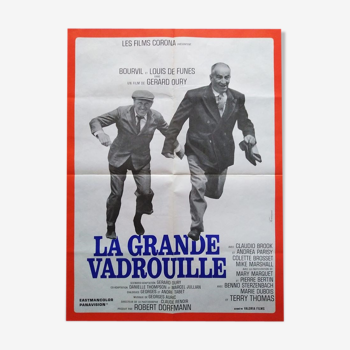 The great mop original poster 1966 Louis De Funès Bourvil