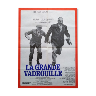 The great mop original poster 1966 Louis De Funès Bourvil