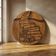 Vintage carved wooden wall plaque, sculptural relief, Czechoslovakia, mid-20th century, 47 cm