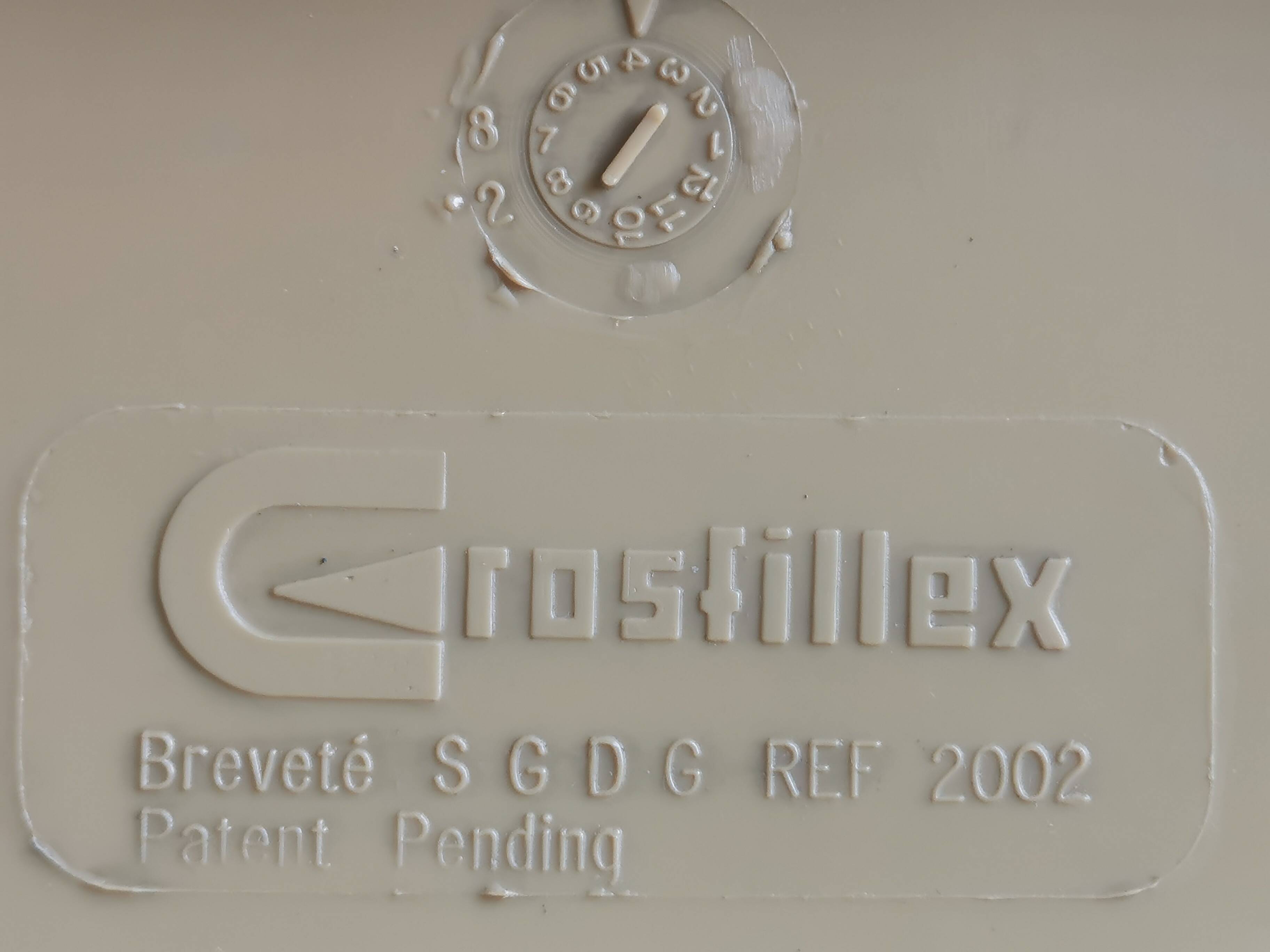 Set of 3 vintage “grofillex” chairs