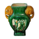 Vase sancai à anse décor éléphant