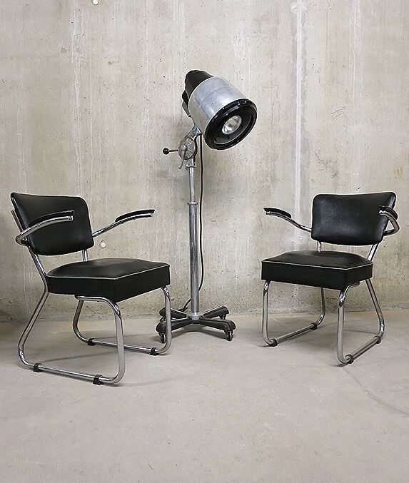 Industrial design tube chairs