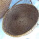 Ancient Japanese-style woven wicker basket
