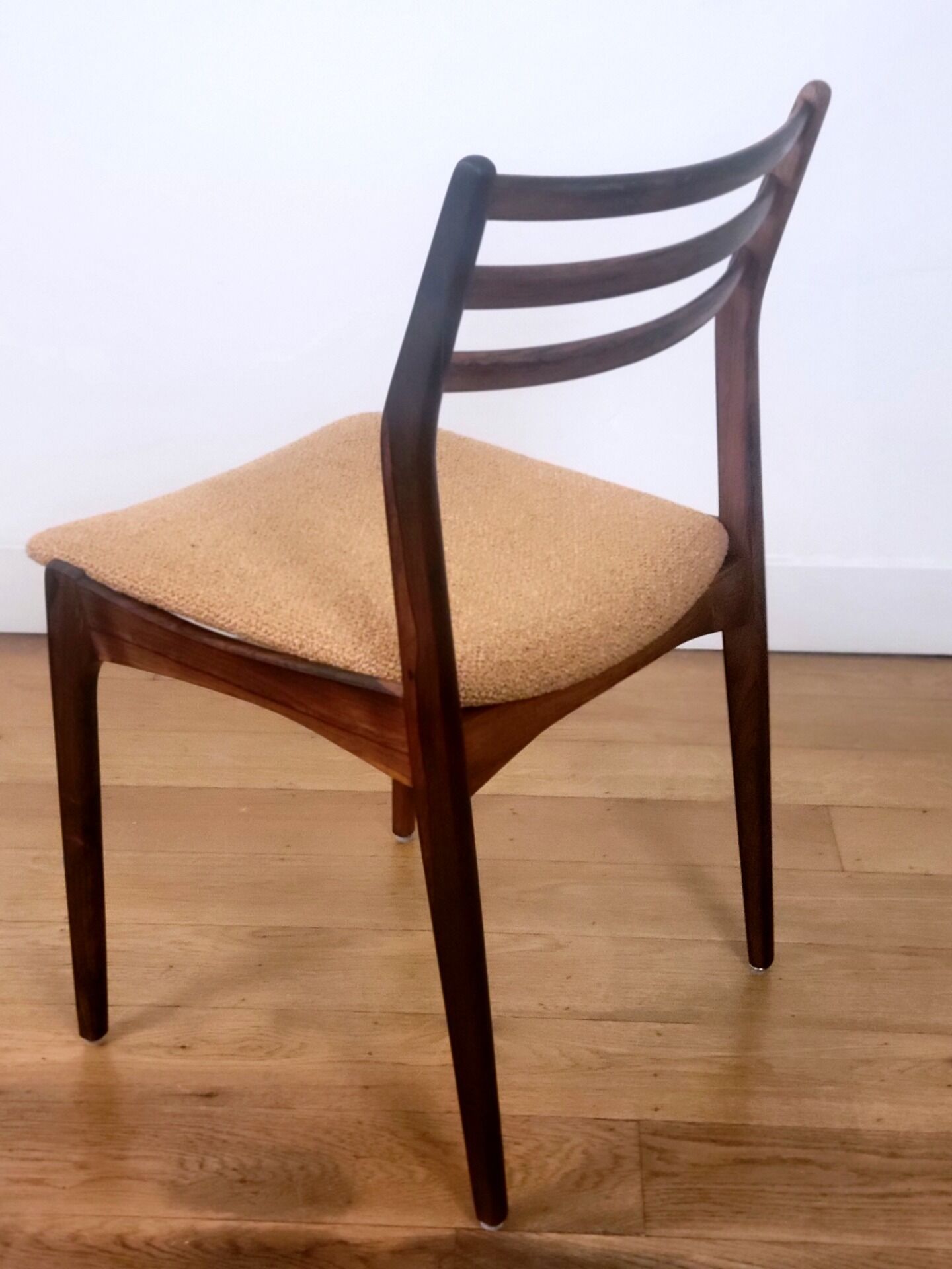 Set of 4 vintage Danish chairs by Vestervig Eriksen in rosewood