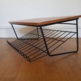 Scandinavian wall-mounted bedside table