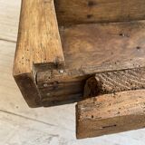 Brutally artisanal oak coffee table