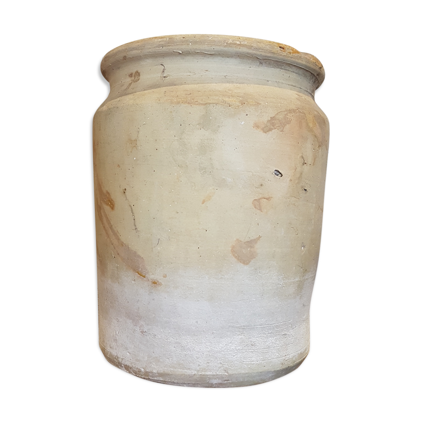 Old large sandstone pot