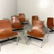 ICF De Padova T-chairs by Katavolos, Kelley and Littell, Italy 1950’s