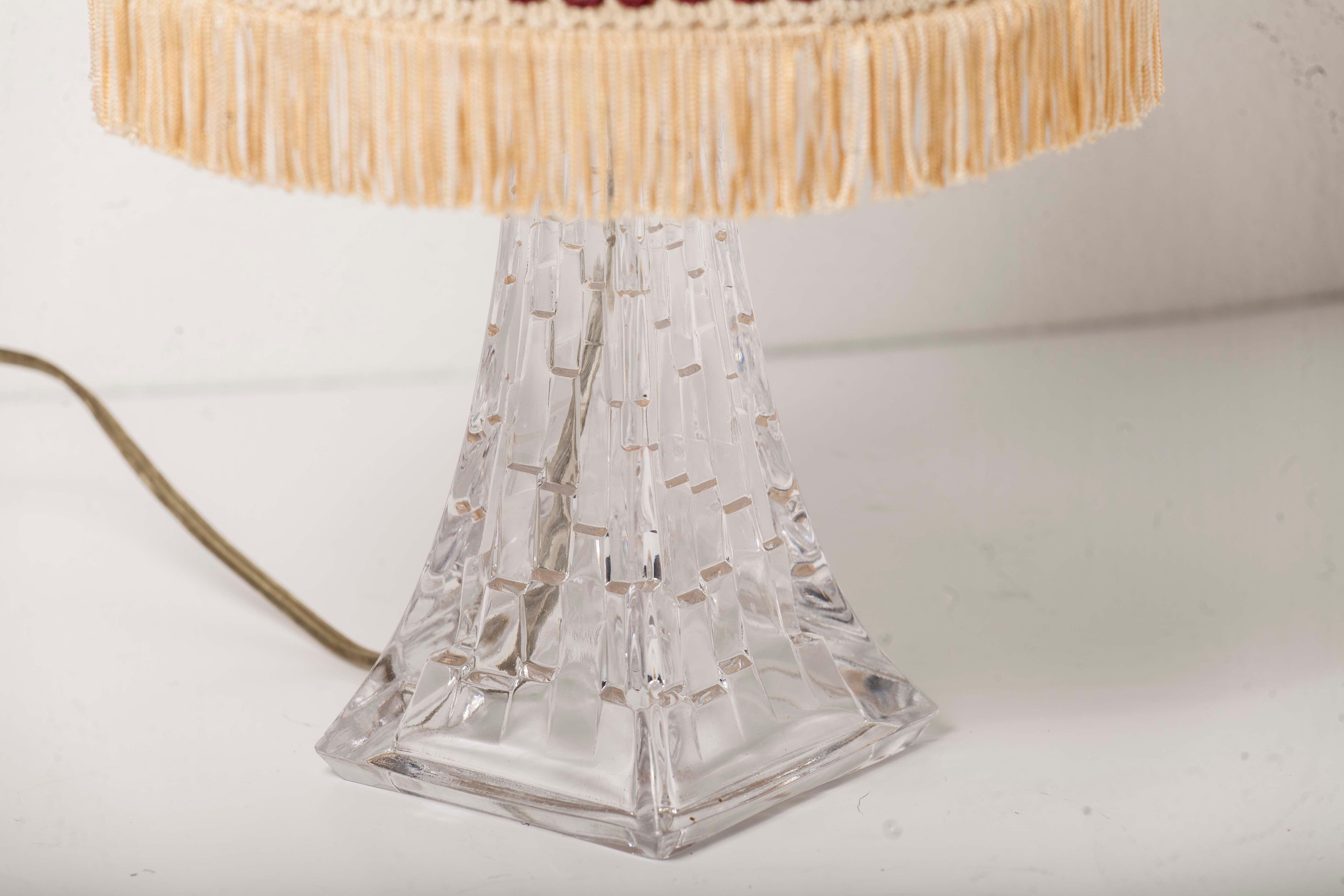 Lamp glass from the 1950s legs