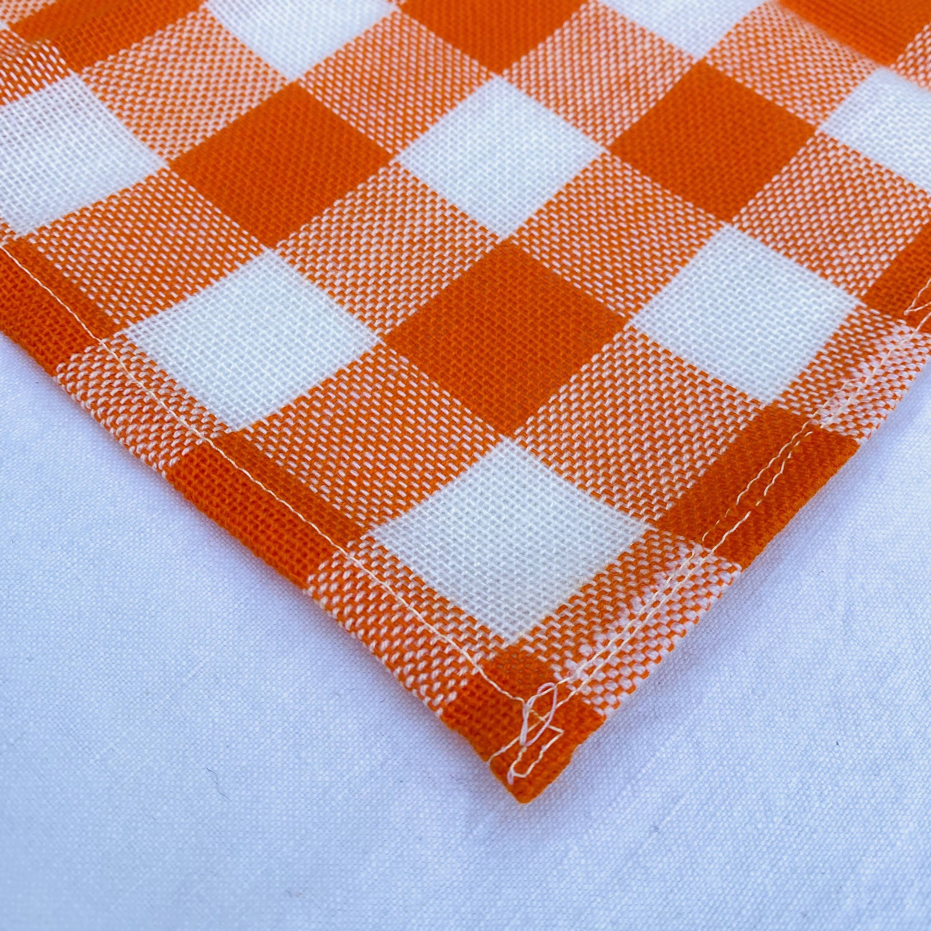 Checkered napkins, 60s-70s