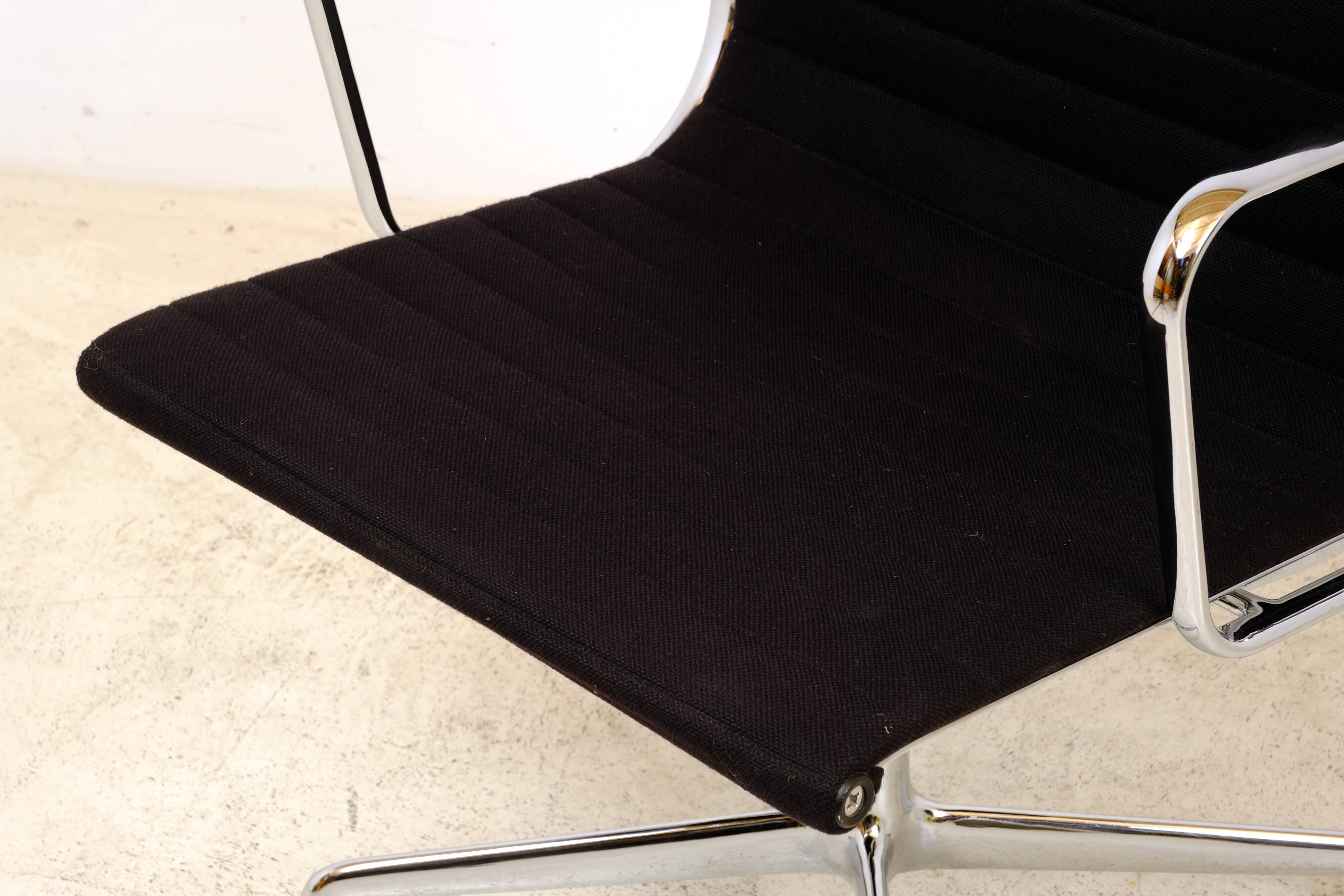 Pair of EA108 Eames armchairs for Vitra