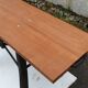 Table or console industrial machine foot 1900s
