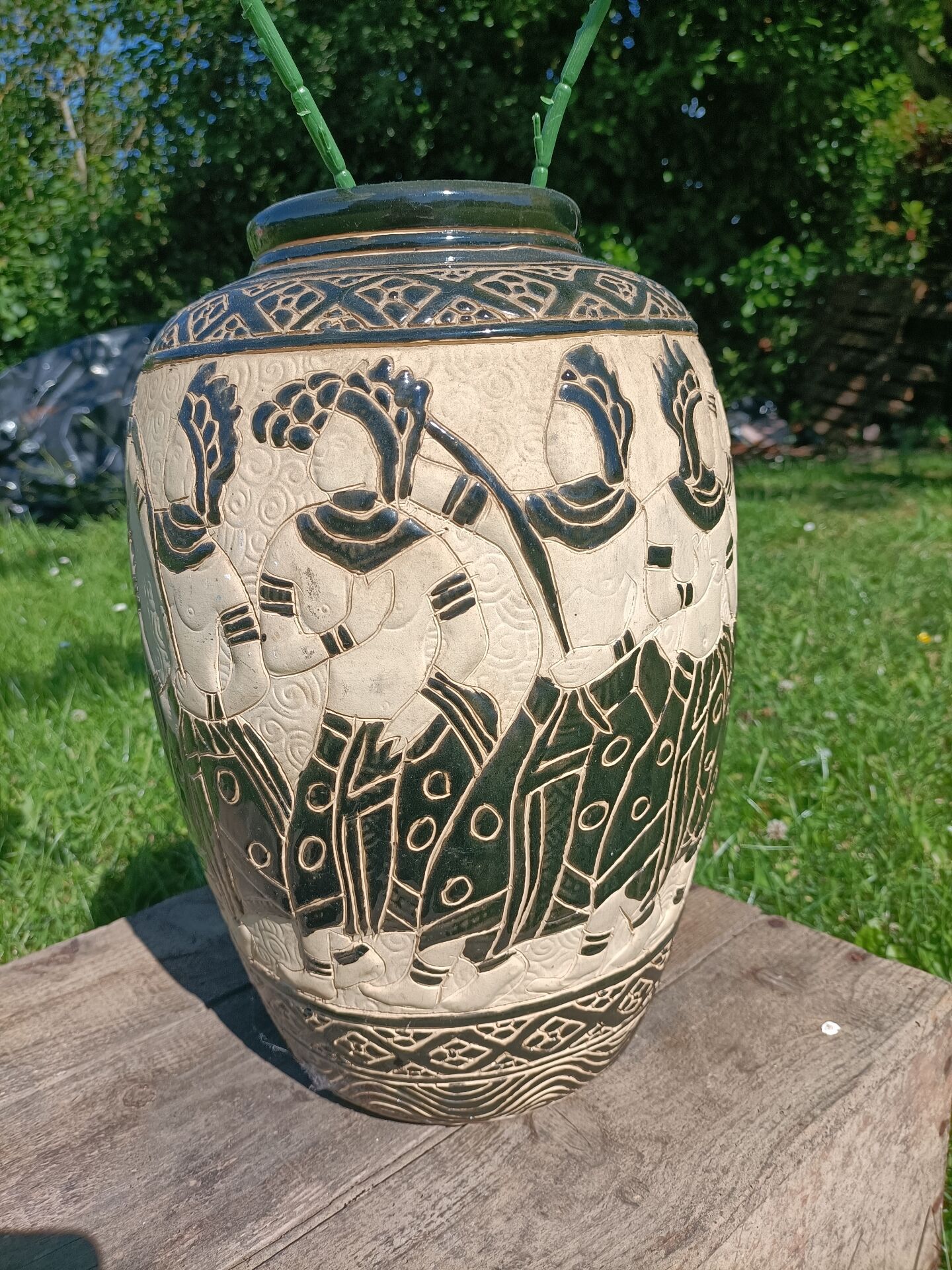 Ethnic vase