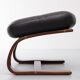 Kengu Leather Ottoman Rykken Norway 1960s