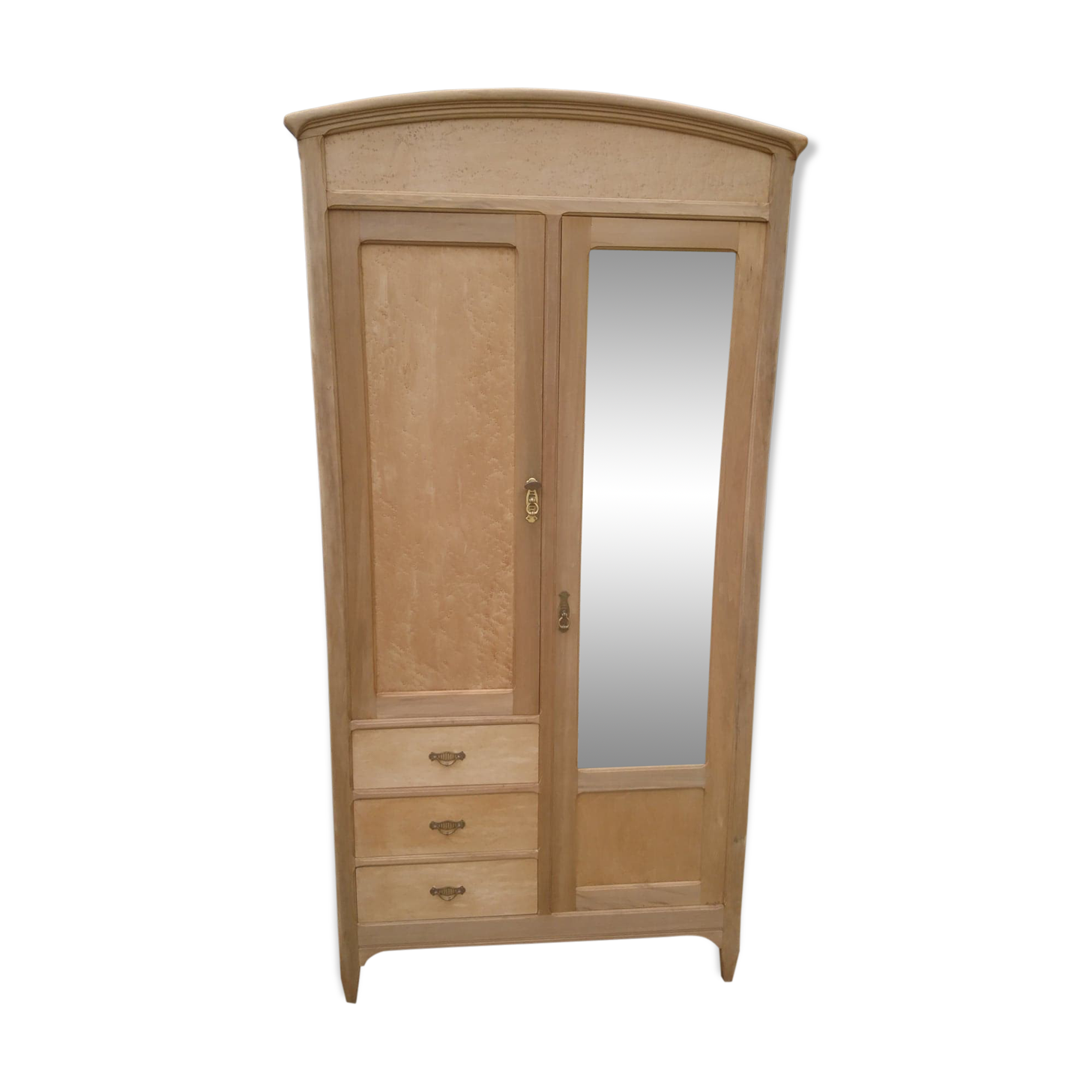 Armoire art nouveau miroir