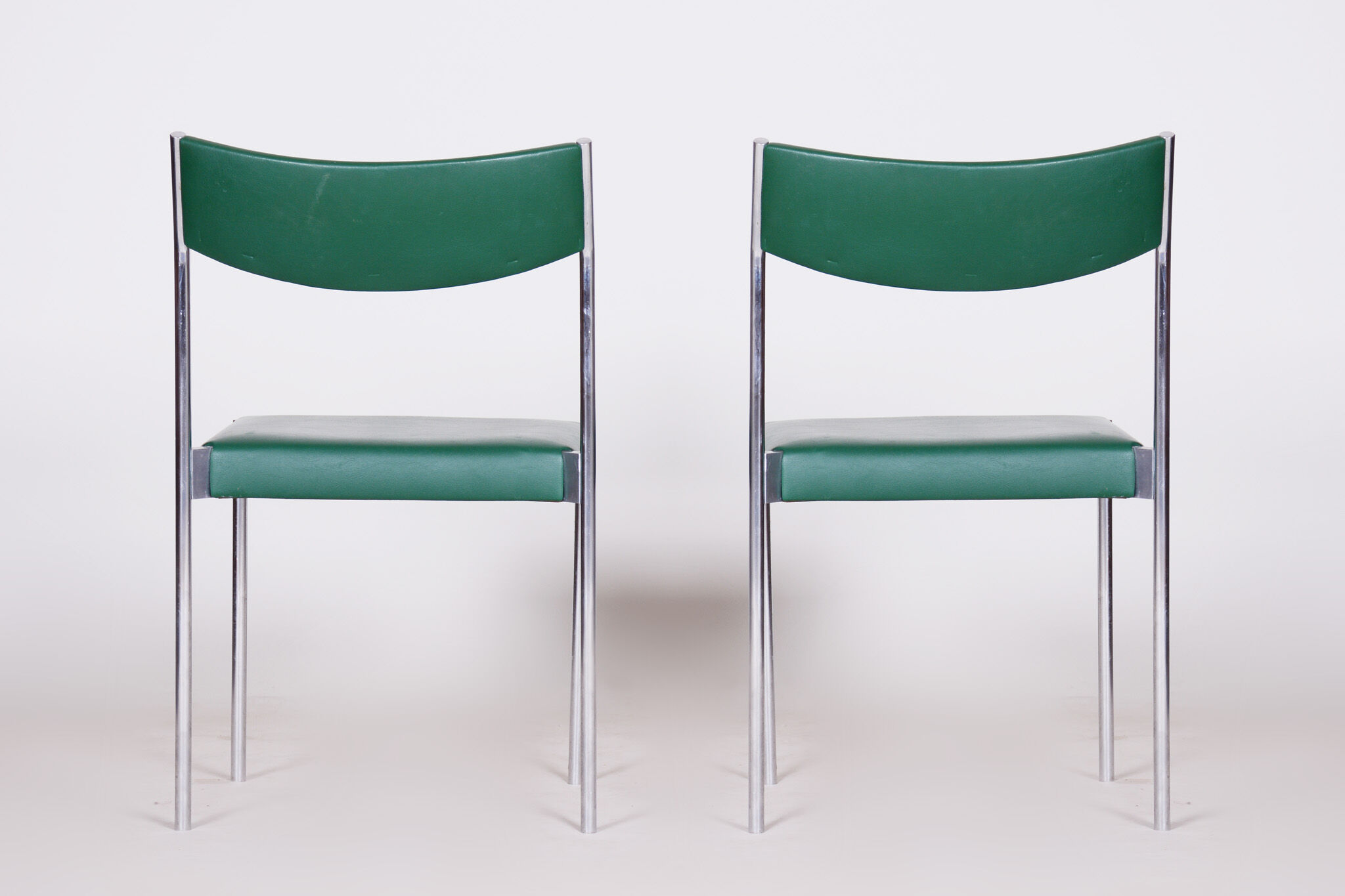 Four Mid Century Dining chairs - 1950s Central Europe