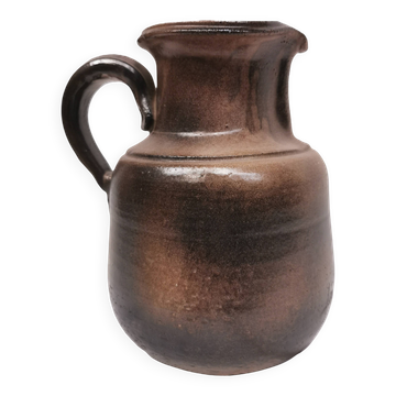 Large jug / pitcher, ceramic signed jean marais