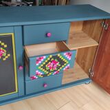 Hand-painted sideboard