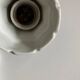 Pair of porcelain wall lights 1950 bathroom
