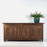 Buffet, îlot ancien en bois, vers 1850