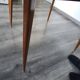 Table portefeuille vintage vitrifié