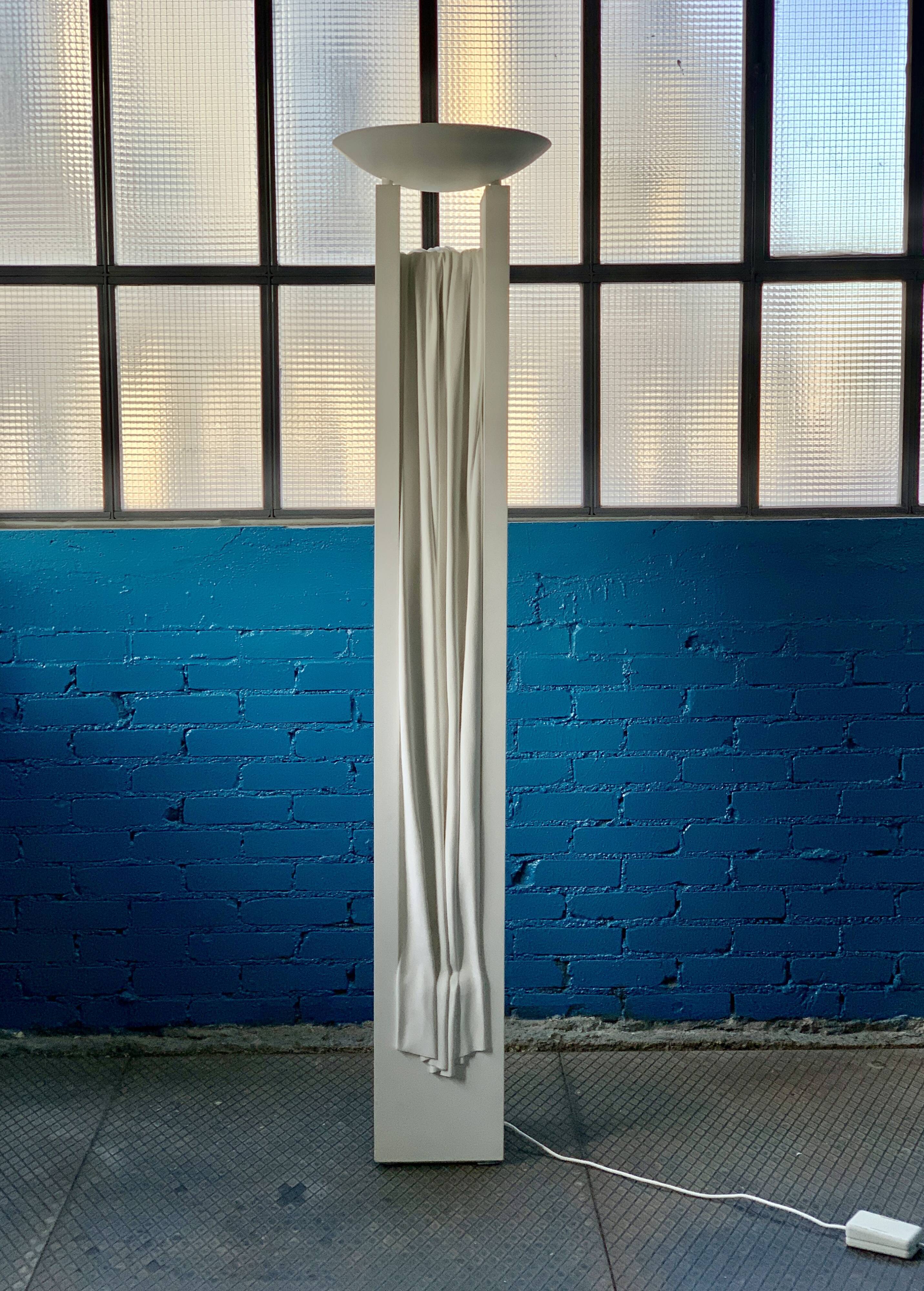 Loic Beuchet plaster lamp  ref 1391 ed. Sedap Workshop 1984