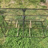 Wrought iron plant holder