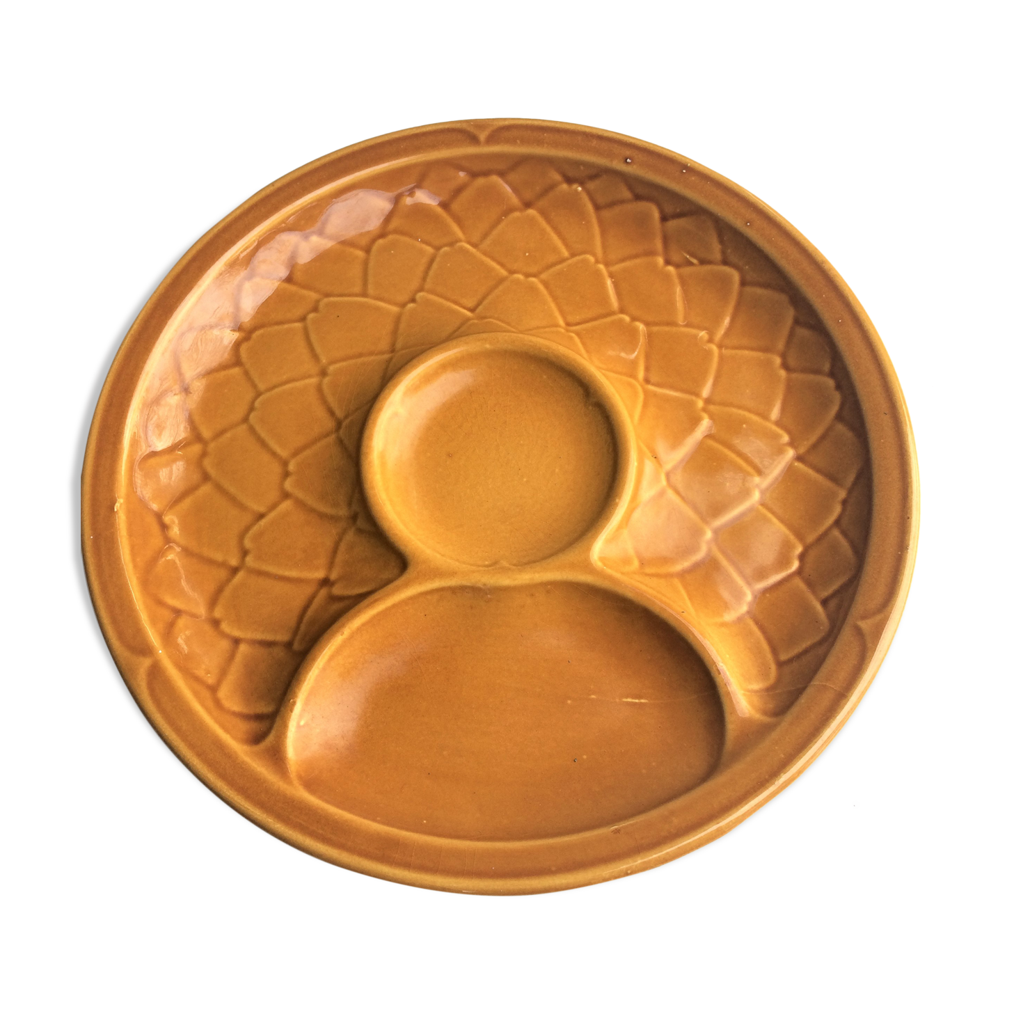 8 ceramic artichoke plates