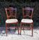 Pair of roped chairs