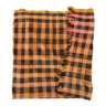 couverture vintage Haik à carreaux du maroc - 174 x 257 cm
