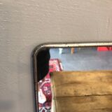 Set of 3 old barber mirrors