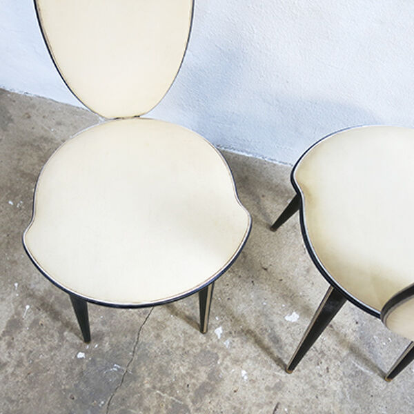 Paire De Chaises Par Umberto Mascagni Pour Harrods, Années 1950