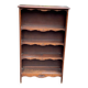 Bibus Louis XV bookshelf in solid dark oak from the 19th century 125