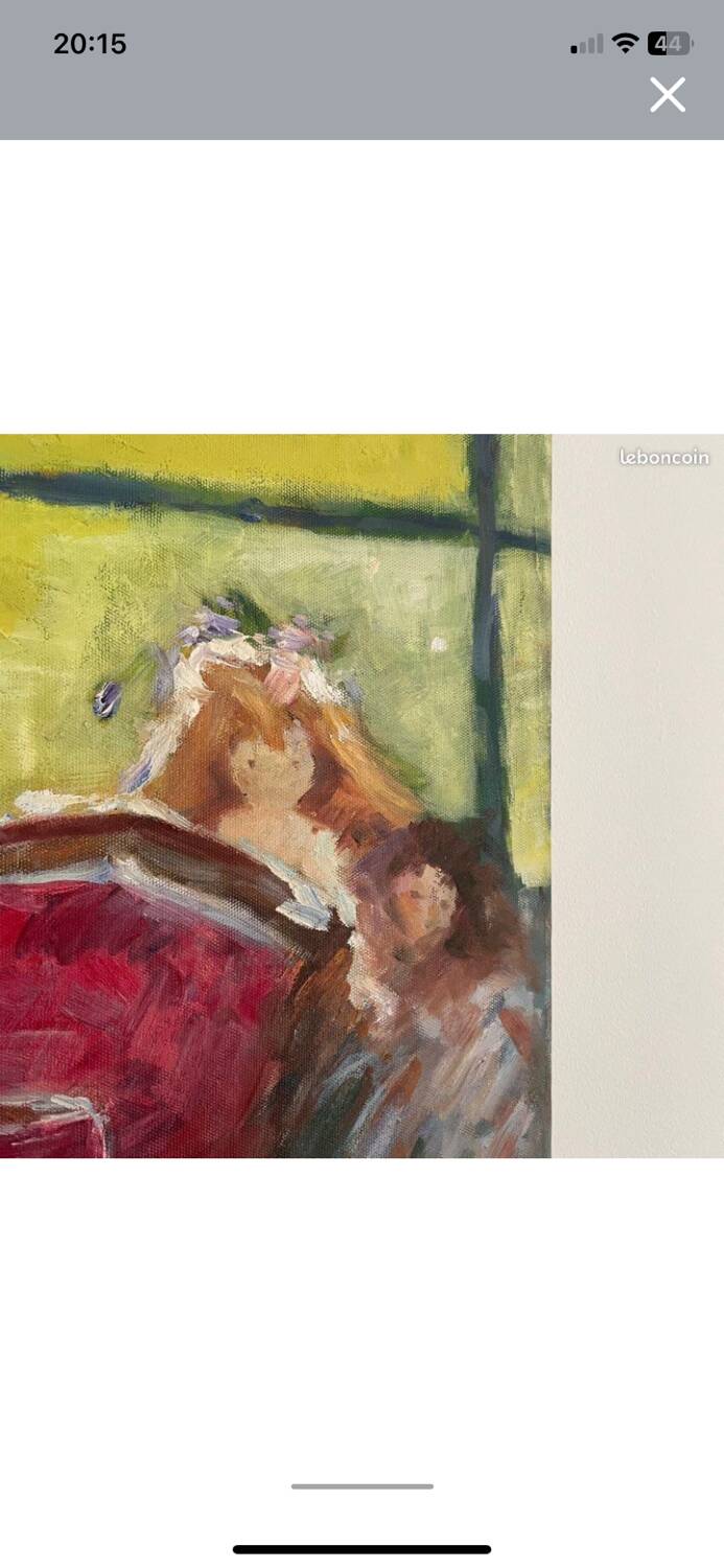 Jean Michel Peretti painting