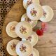 Set of 8 vintage soup plates from Gien