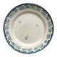 Round ironstone dish "Milan" Creil and Montereau