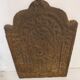 Louis XIV style fireplace plate, cast iron XVII XVIII