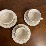 Cups and saucers Villeroy & Boch "Trianon"