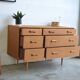 Stag chest of drawers 112cm