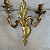 Bronze wall lamp