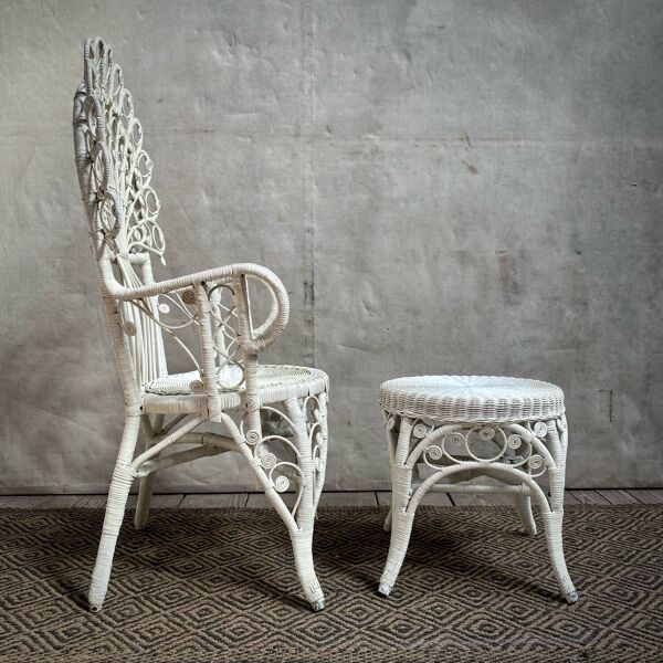 Fauteuil +repose pieds Emmanuelle