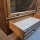 Vintage Globe Wernicke drinks buffet, modular mahogany bar cabinet, 1960s display case.