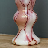Opaline collar vase