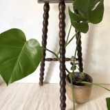 Vintage tripod high stool