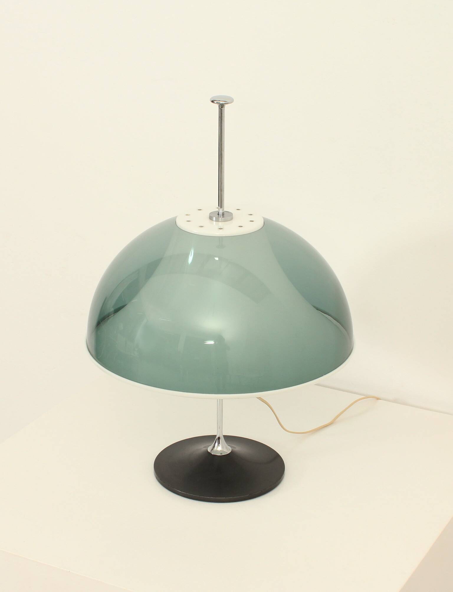 Adjustable table lamp by Elio Martinelli for Metalarte, 1962