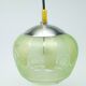 Mid-century glass pendant lamp, 1950s