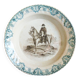Napoleon plate, an old vegetable dish, 19th-century crockery.