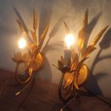 Pair of vintage Italian Hollywood Regency style sconces