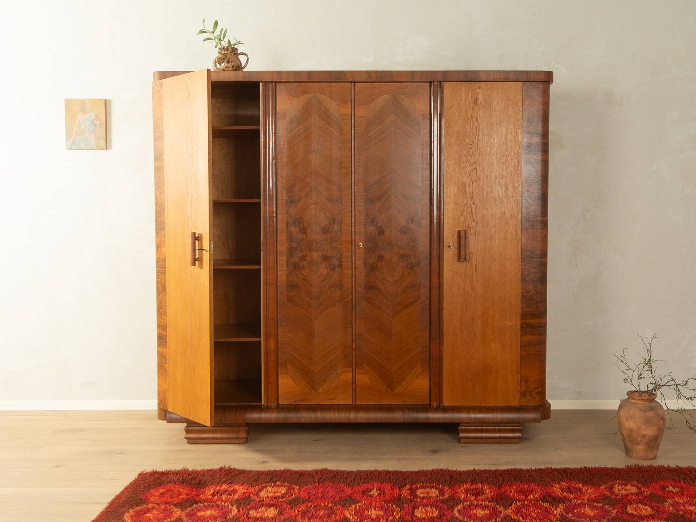 Wonderful Art Deco wardrobe from the 1920s