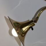 Statement Lamp in Brass designed by Börje Claes for Norlett Elit. Circa 1960's,,Sweden
